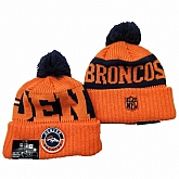 Denver Broncos Team Logo Knit Hat YD (10),baseball caps,new era cap wholesale,wholesale hats